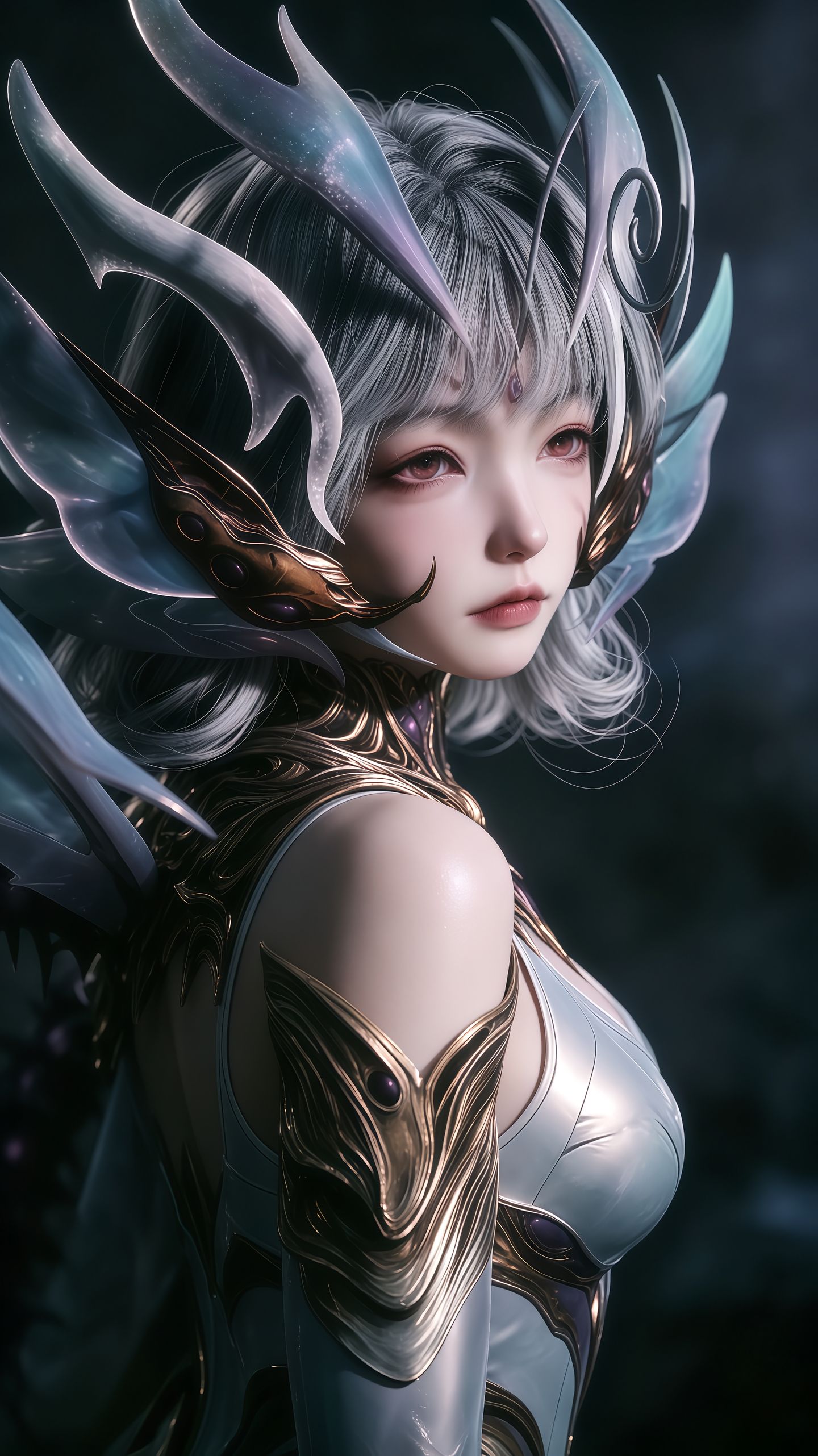 动漫美女 国漫女角色 吞噬星空 溟莲之主 可爱反差萌萝莉,第4张