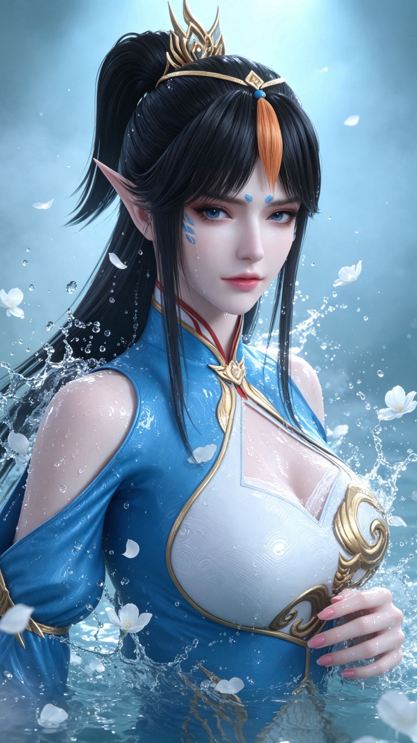 动漫御姐 斗破苍穹剧场版 双帝之战 凤清儿 国漫女神,第2张