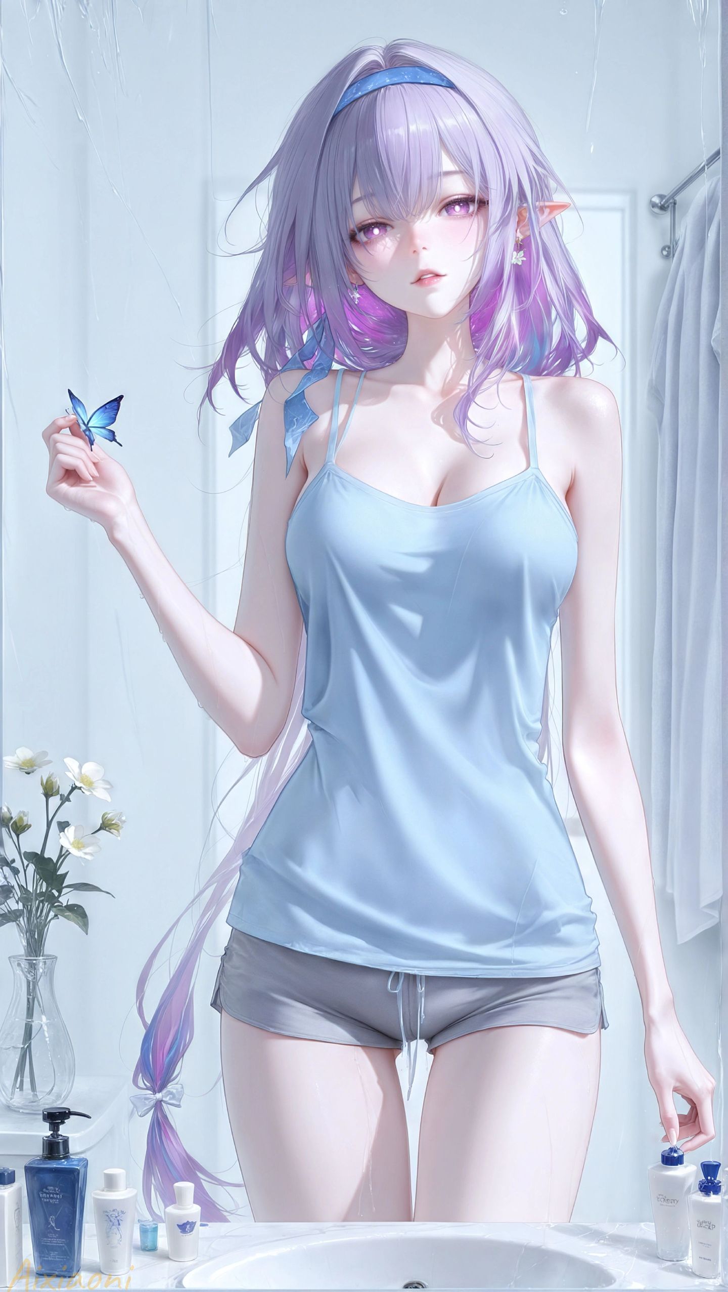 崩坏星穹铁道 遐蝶壁纸 二次元游戏少女 唯美日常风格,第1张