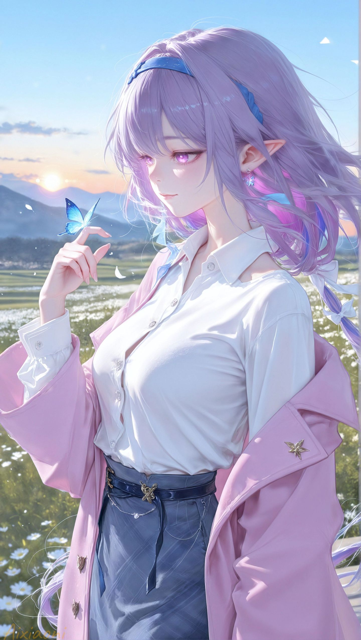 崩坏星穹铁道 遐蝶壁纸 二次元游戏少女 唯美日常风格,第3张