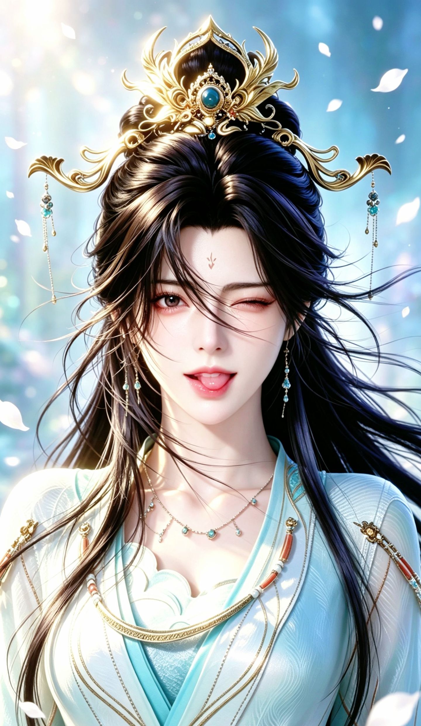 择天记 徐有容 国漫女神 动漫女主 好看图片 建模颜值塑造,第3张