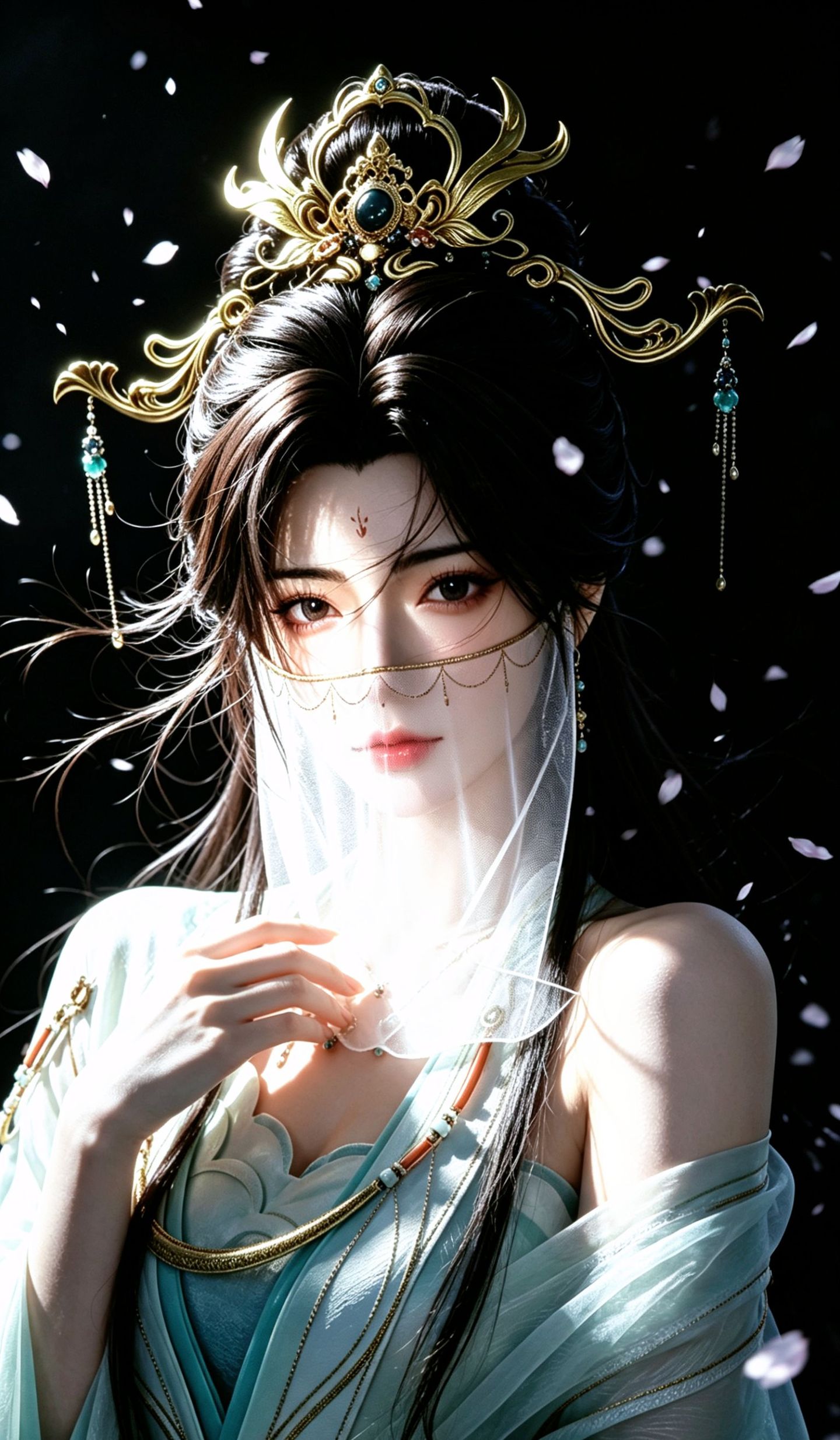 择天记 徐有容 国漫女神 动漫女主 好看图片 建模颜值塑造,第4张