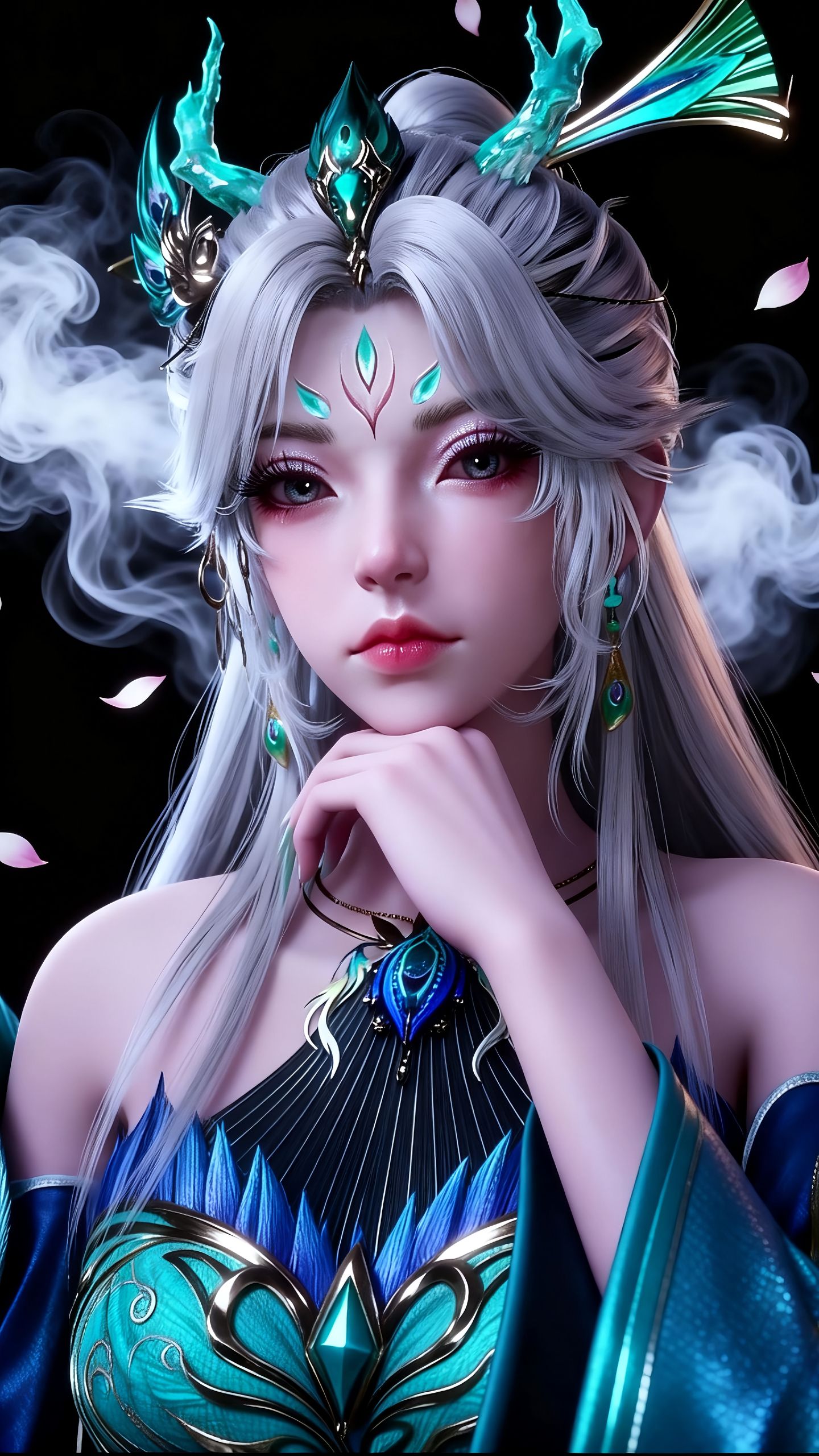 择天记魔族公主南客终于出场了！建模确实不错，剧情上只求别像真人剧那样魔改,第3张