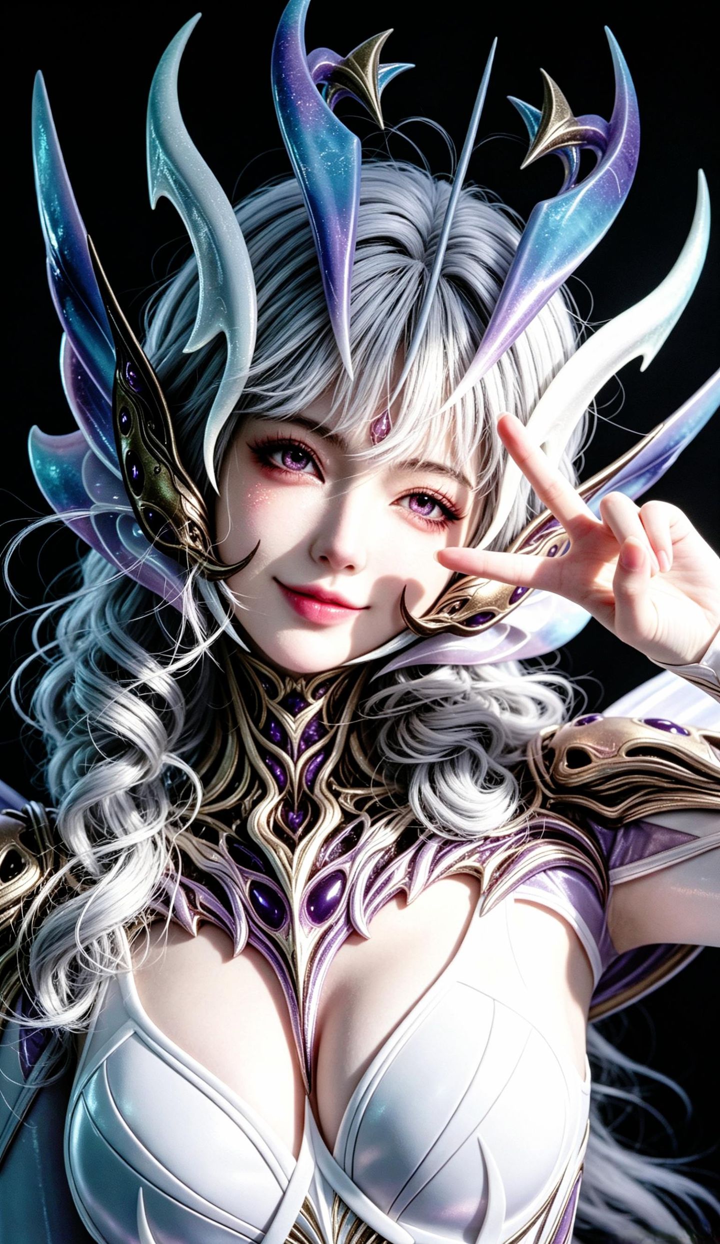 吞噬星空 溟莲之主 国漫女神壁纸 反差萌可爱女孩 动漫性感美女图片,第1张