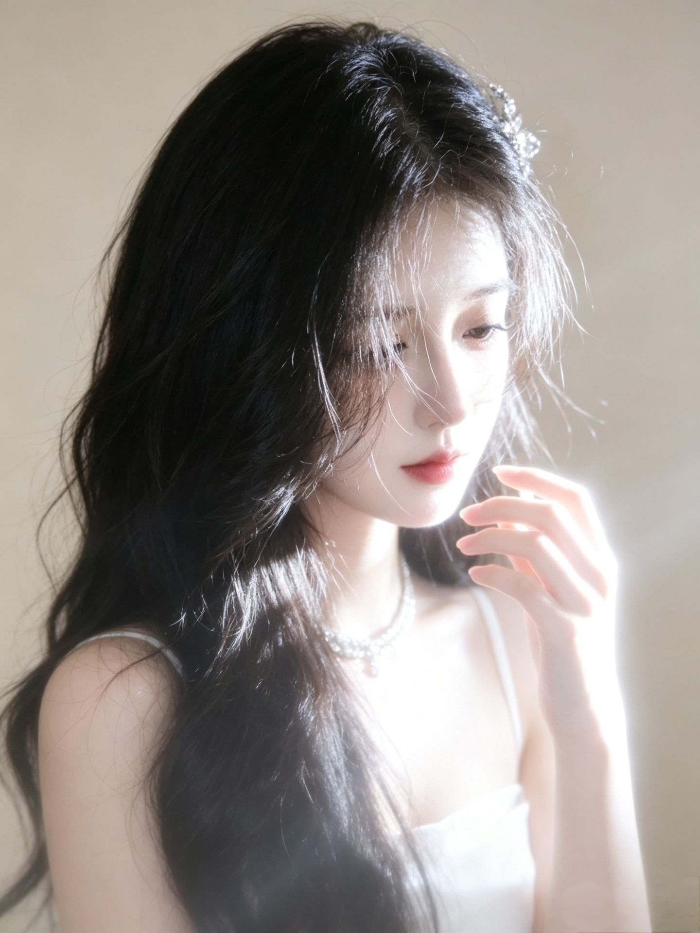 清新少女 唯美女孩 手机壁纸 锁屏背景图片封面 写真情绪片,第3张 清新少女 唯美女孩 手机壁纸 锁屏背景图片封面 写真情绪片,第3张