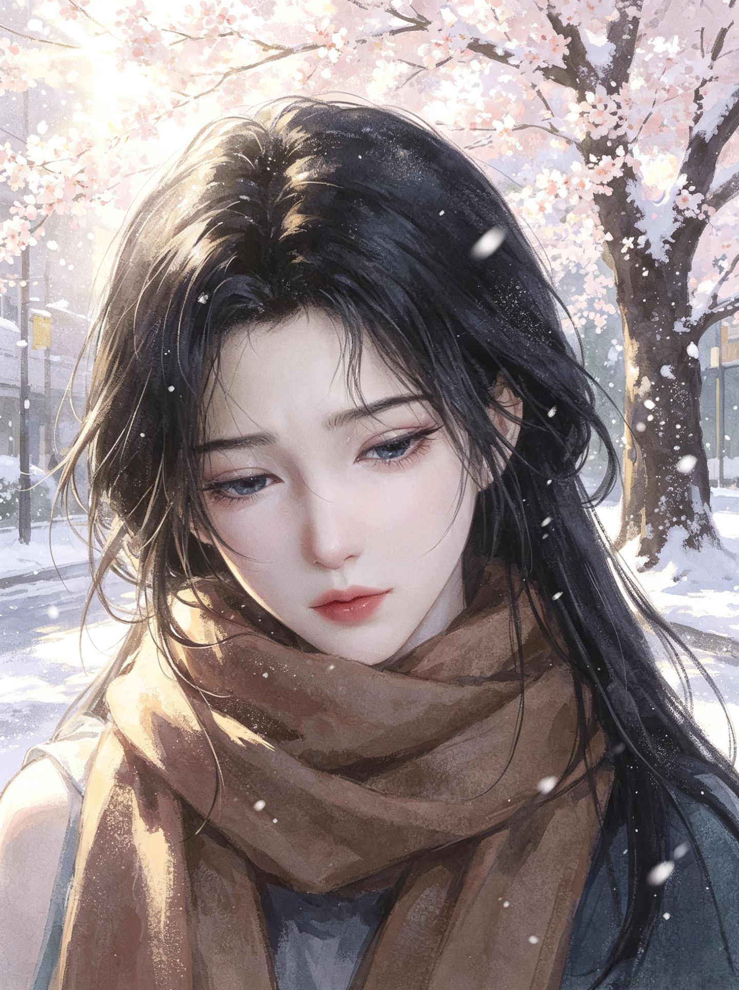 不知吹茶仙子是否愿意跟我一起过 宋玉 凡人修仙传 AI绘画 国漫女神,第1张