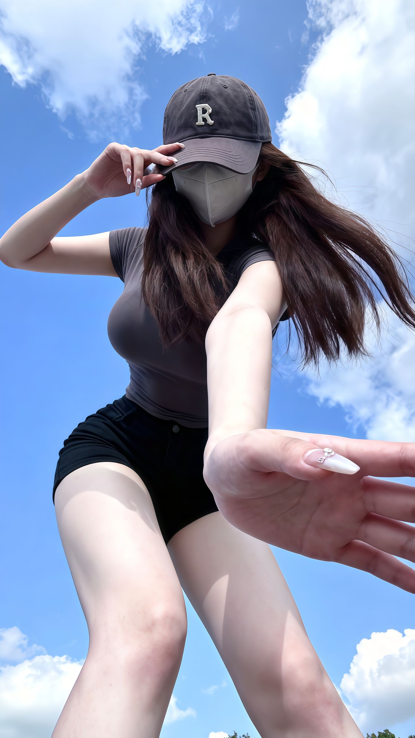 户外仰角拍照姿势 美女户外壁纸 美腿大长腿 纯欲天花板身材,第2张 户外仰角拍照姿势 美女户外壁纸 美腿大长腿 纯欲天花板身材,第2张