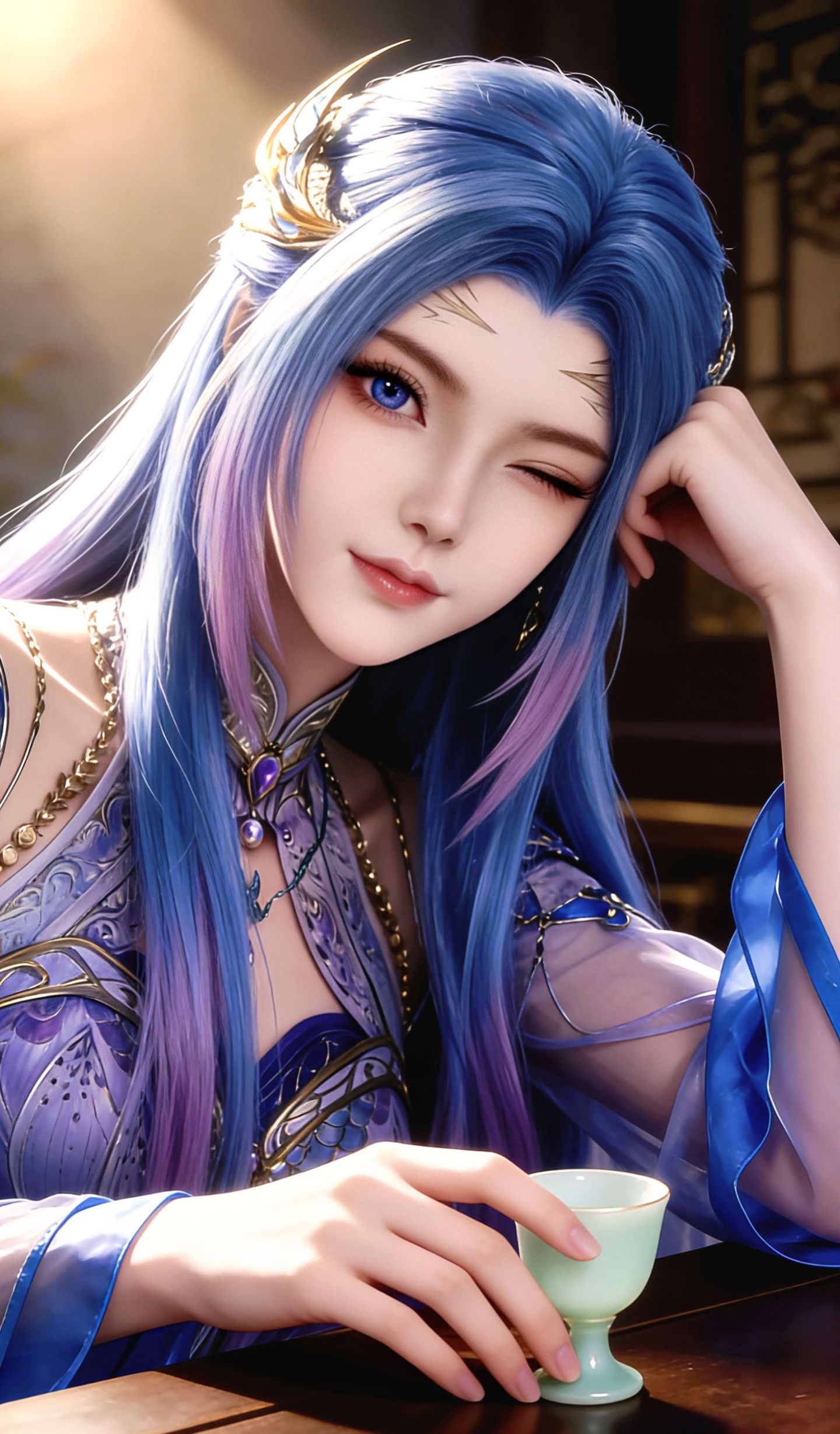 唐舞桐 斗罗大陆2绝世唐门 国漫女神 王冬儿 动漫女孩,第4张
