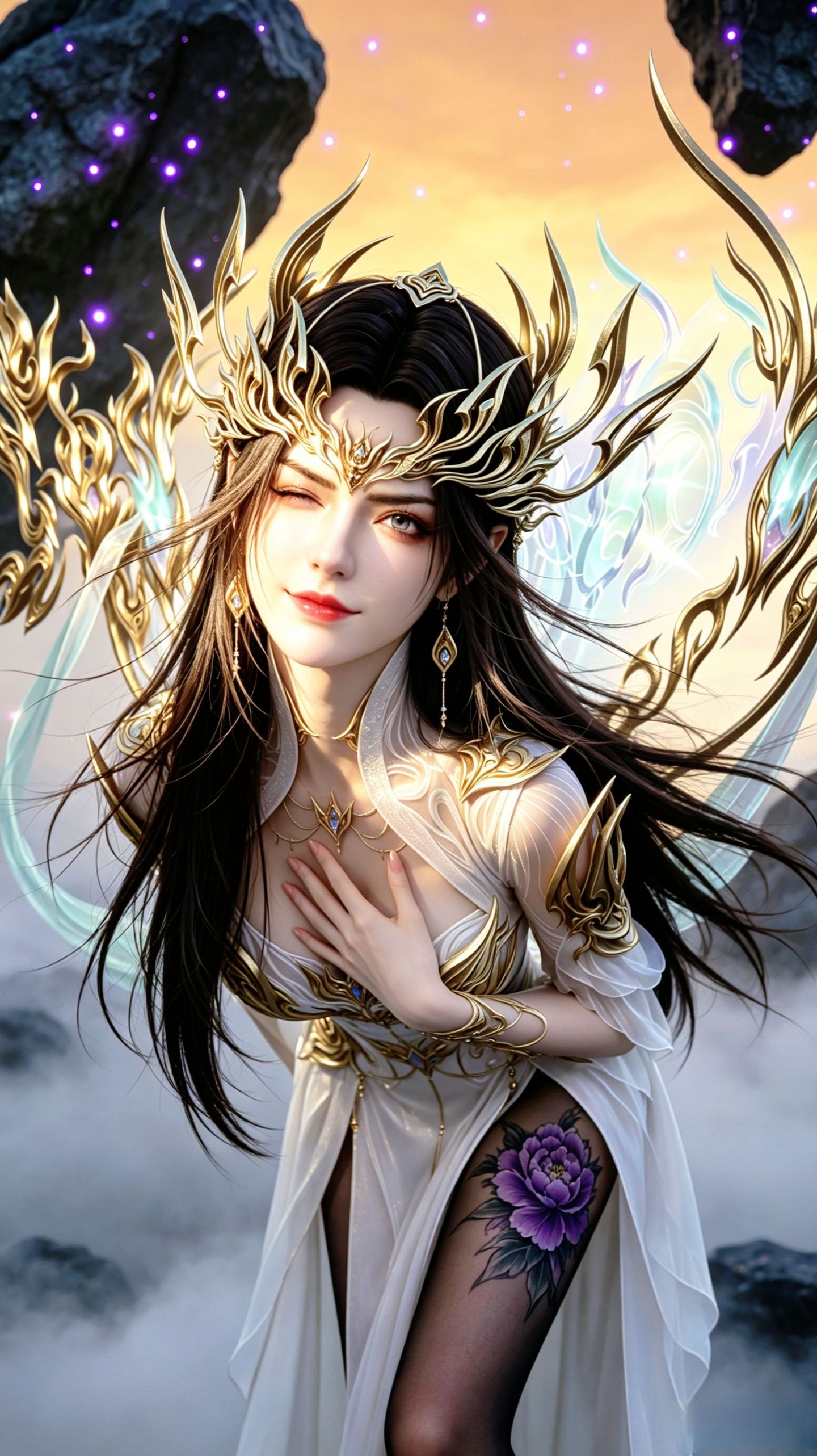 斗圣美杜莎新建模 斗破苍穹 彩鳞 国漫女神 动漫美女图片壁纸 国产动画,第1张