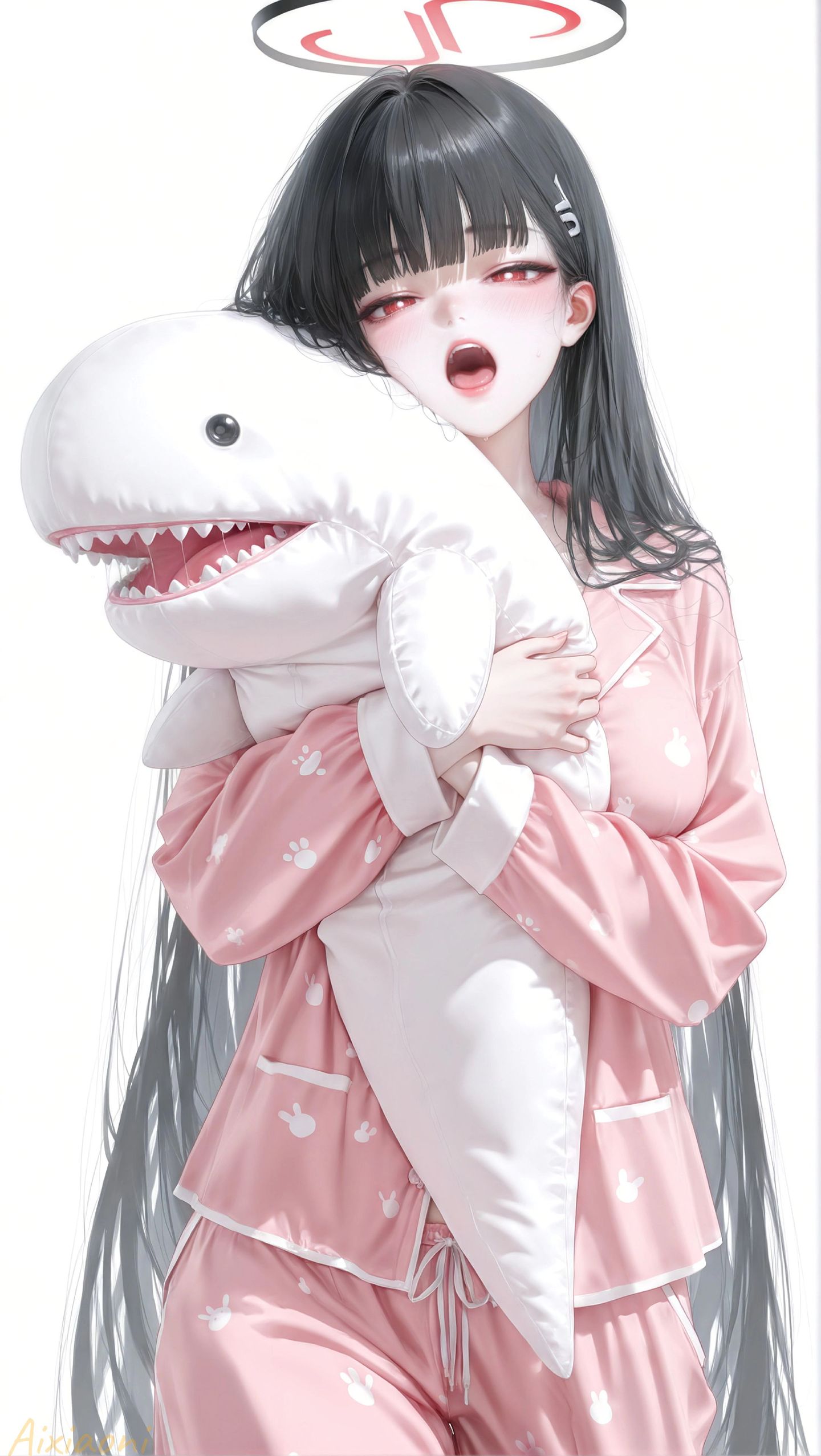 二次元女孩美图 游戏角色人物 蔚蓝档案 碧蓝档案 调月莉音唯美高清壁纸,第2张