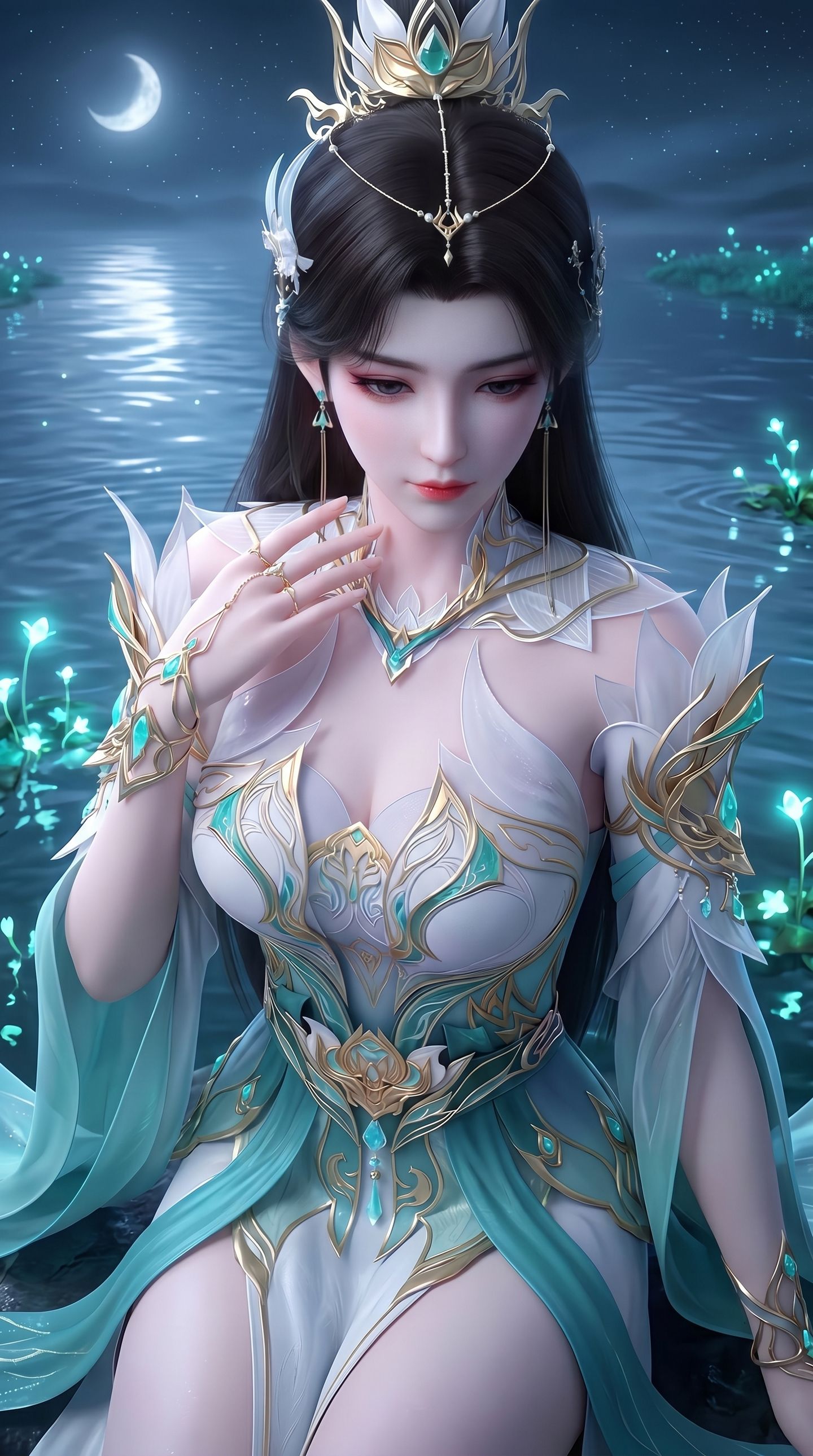 国漫女角色 萧薰儿 动漫斗破苍穹美图 手机壁纸 美女美图,第3张