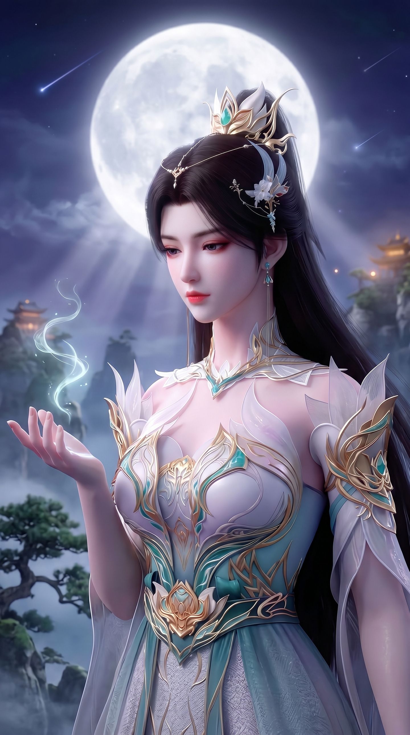 国漫女角色 萧薰儿 动漫斗破苍穹美图 手机壁纸 美女美图,第5张