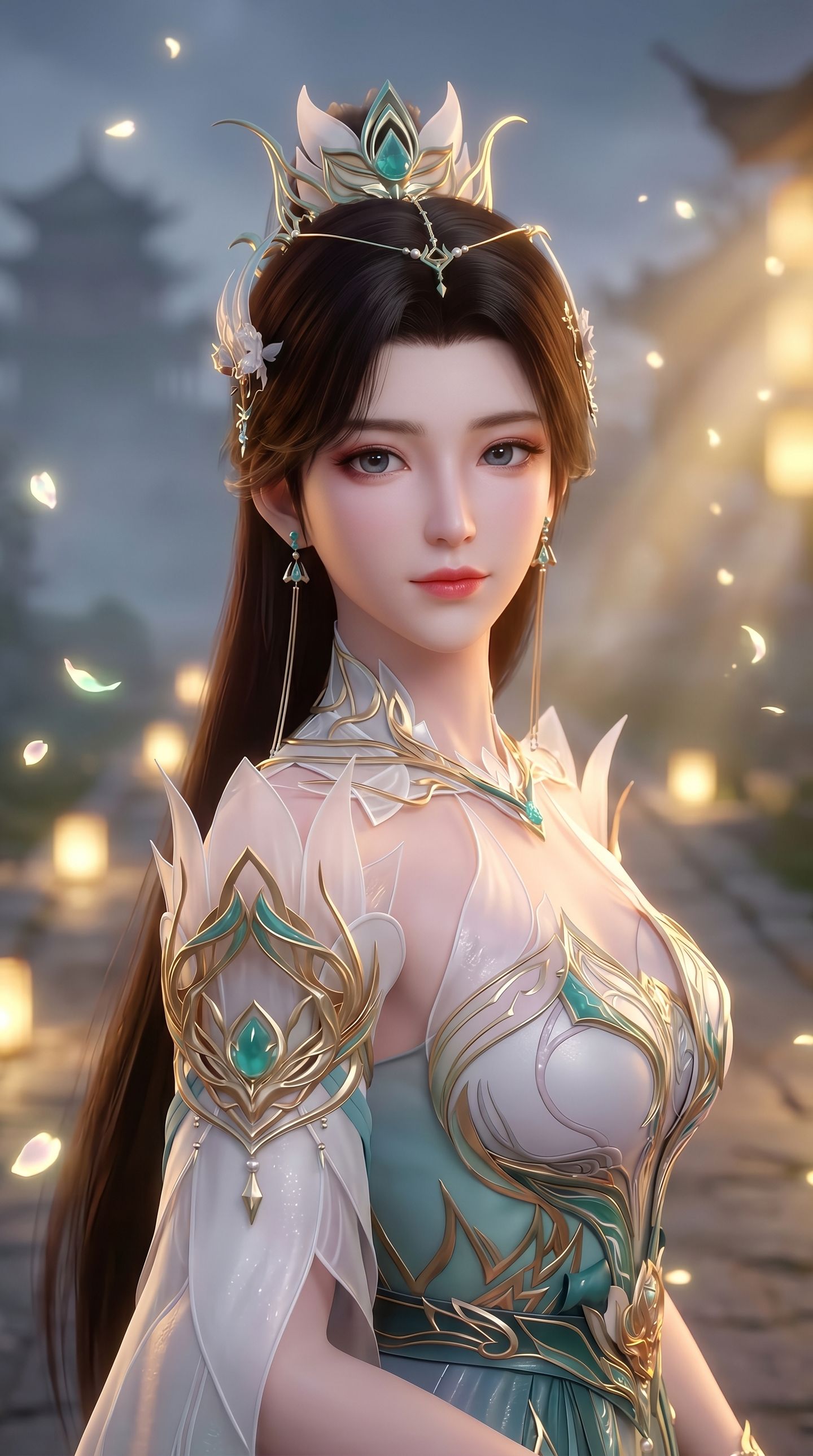国漫女角色 萧薰儿 动漫斗破苍穹美图 手机壁纸 美女美图,第6张
