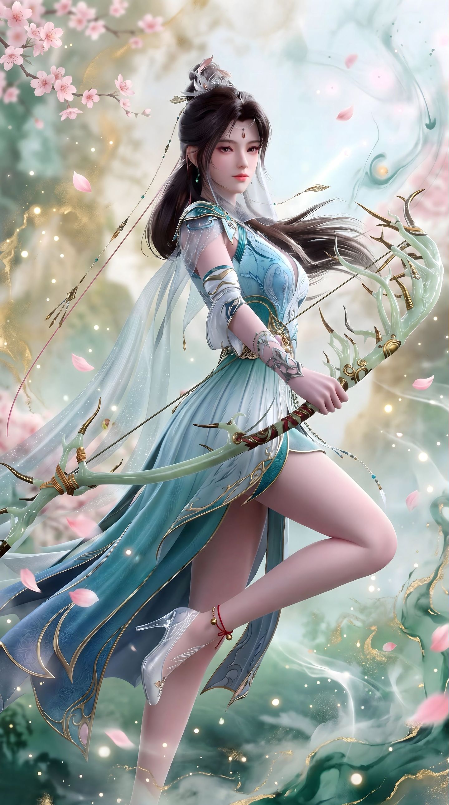 徐有容壁纸 3D动画择天记女主 国漫女神 动漫图片,第2张