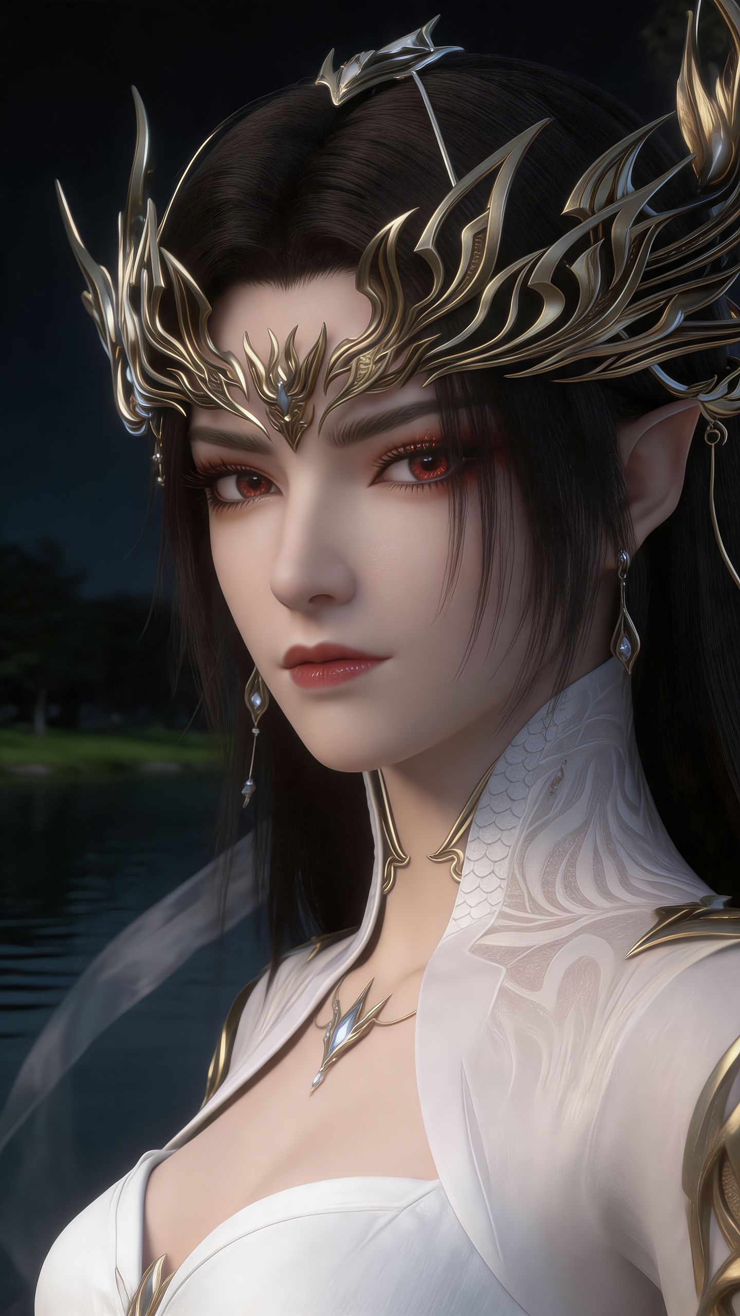国漫美女 国漫美图 斗破苍穹 动漫女神 美杜莎女王斗圣版 蛇人族,第3张