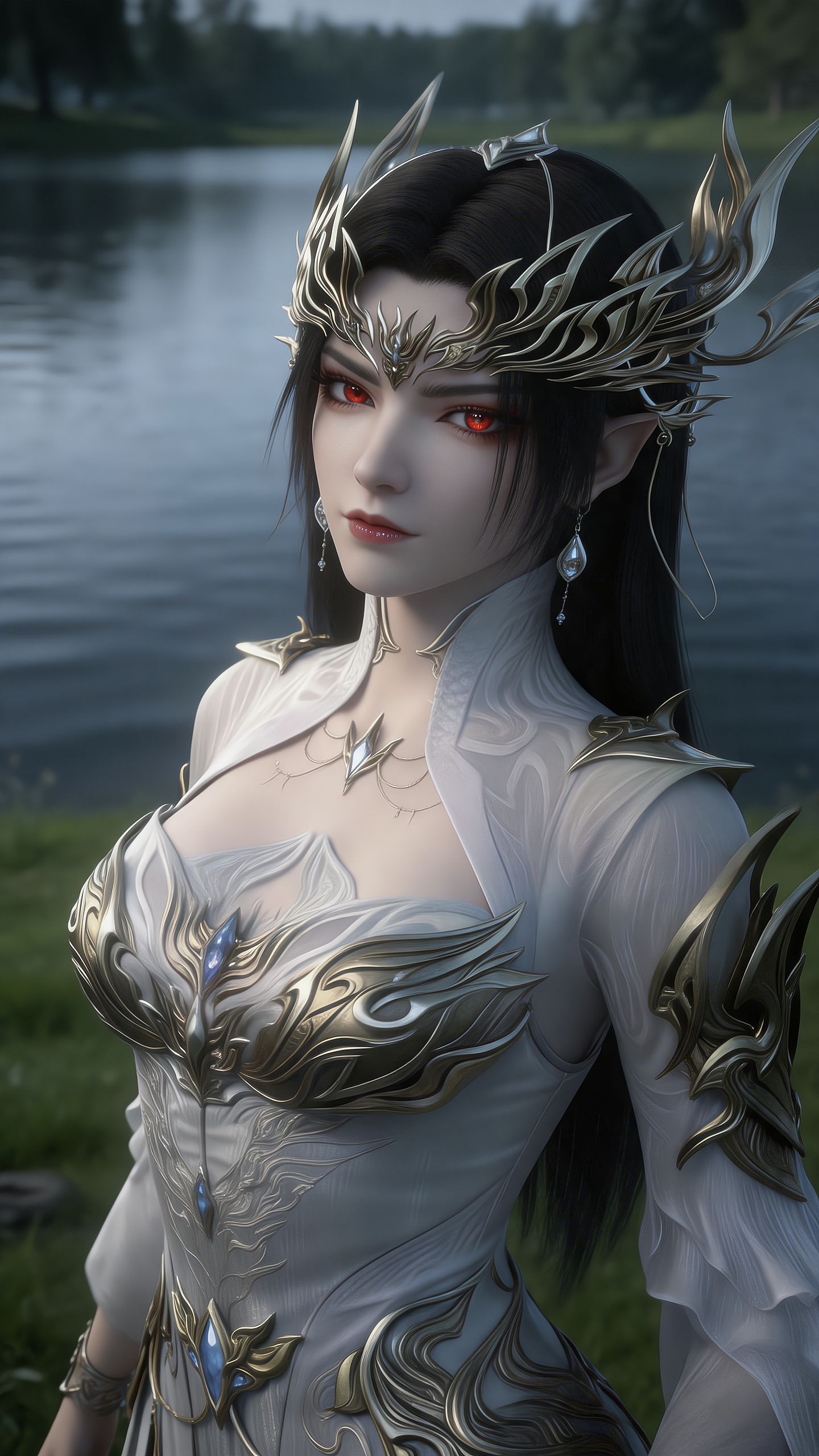国漫美女 国漫美图 斗破苍穹 动漫女神 美杜莎女王斗圣版 蛇人族,第2张
