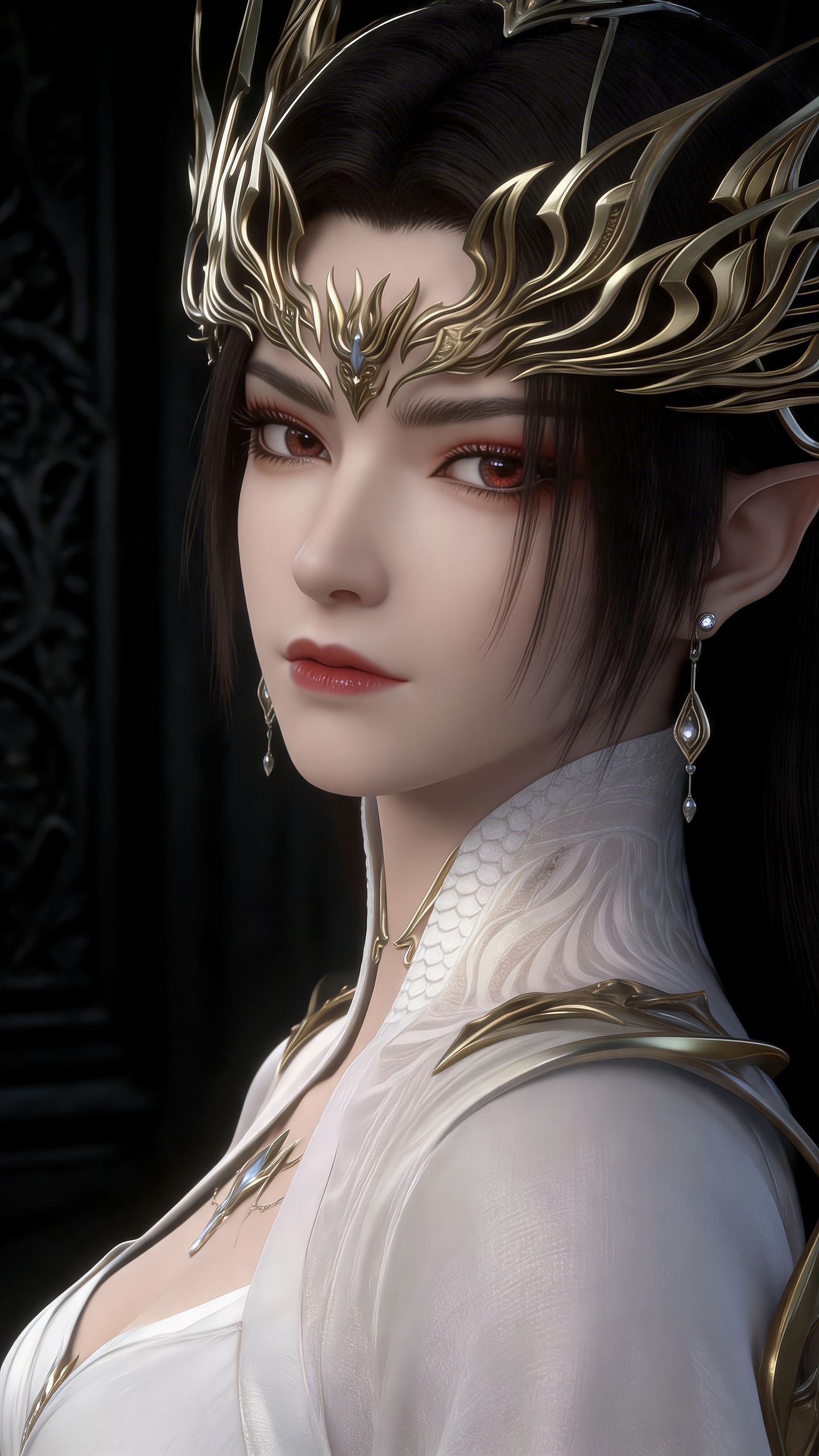 国漫美女 国漫美图 斗破苍穹 动漫女神 美杜莎女王斗圣版 蛇人族,第5张